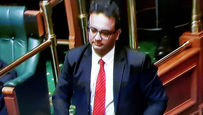 Suspended backbench Labour MP Dr Guarav Sharma