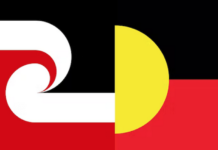 Indigenous flags of NZ and Australia