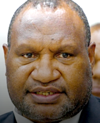 PNG Prime Minister James Marape