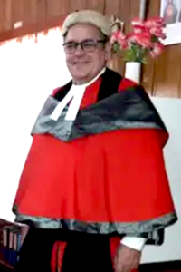 Kiribati's Australian-born judge David Lambourne
