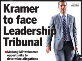 MP for Madang Bryan Kramer