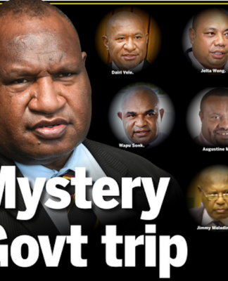 PNG Prime Minister James Marape - Singapore visit