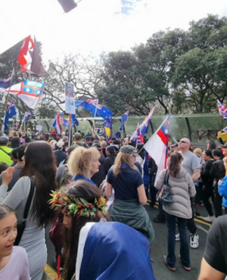 Auckland city protesters