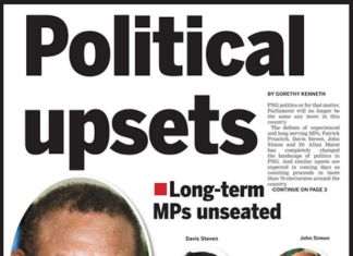 PNG election defeats