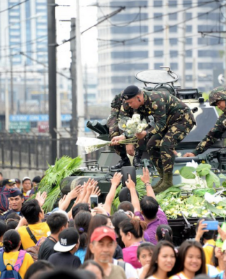 Marking the 1986 People Power uprising