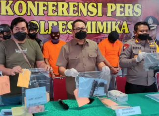 Indonesian authorities announce in Jayapura the arrest of six special forces suspects