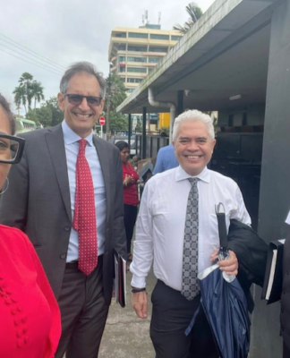 Prominent Fiji lawyer Richard Naidu