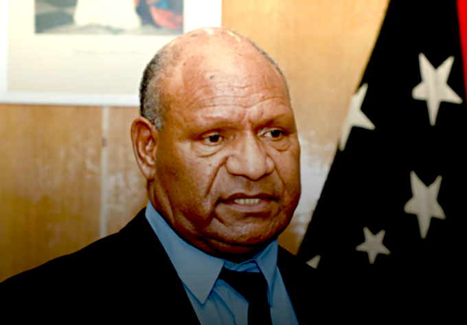 PNG Electoral Commissioner Simon Sinai