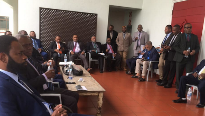 ‘Just a power grab’ claim over Vanuatu PM’s no-confidence vote boycott Vanuatu opposition members 16082022