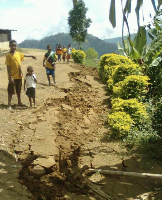4 killed, fears death toll may rise in massive PNG weekend quake Damage from the weekend earthquake at Birimon primary school in Deyamos LLG district in PNG's Morobe province