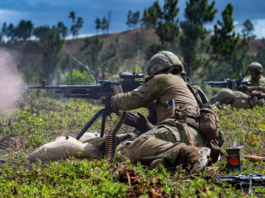NZ soldiers in Fiji exercise