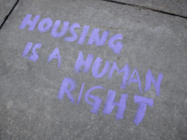 "Housing is a human right"