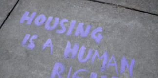 "Housing is a human right"