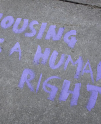 "Housing is a human right"