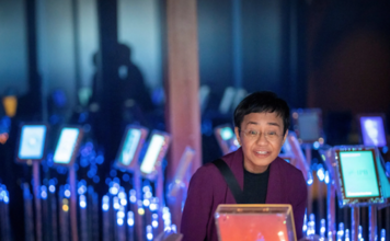 Nobel Peace Prize co-laureate Maria Ressa