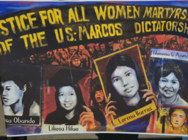 Martyred women in the Philippines