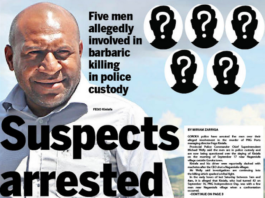Five men allegedly involved in the "barbaric" bushknife killing of PNG Ports chief Fego Kiniafa have been arrested