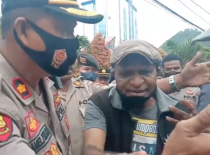Rev Benny Giay TikTok 680wide Reverend Dr Benny Giay manhandled by Indonesian police
