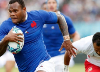 Fiji star for the French rugby team Virimi Vakatawa