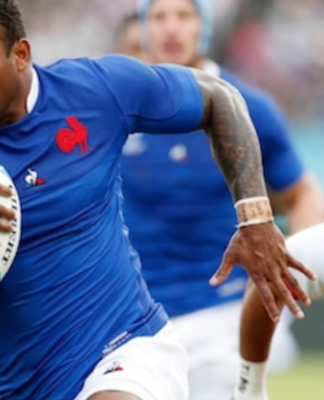 Fiji star for the French rugby team Virimi Vakatawa