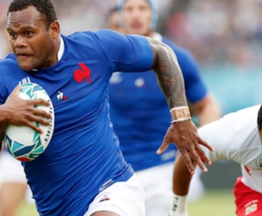 Fiji star for the French rugby team Virimi Vakatawa