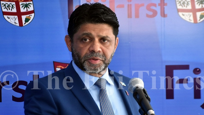 Fiji's Attorney-General Aiyaz Sayed-Khaiyum