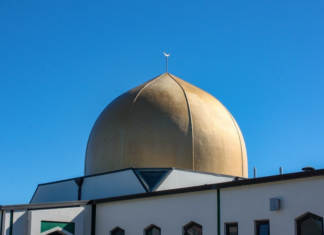 Al Noor mosque, where the majority of deaths took place during the Christchurch terror attack on 15 March 2019