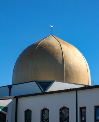Al Noor mosque, where the majority of deaths took place during the Christchurch terror attack on 15 March 2019