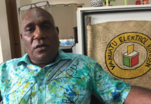 Vanuatu Electoral Commission Chair Edward Kaltamat