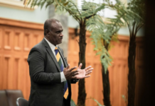 Solomon Islands Foreign Minister Jeremiah Manele