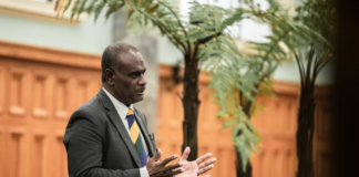 Solomon Islands Foreign Minister Jeremiah Manele