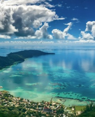 Mangareva Atoll, population 1500