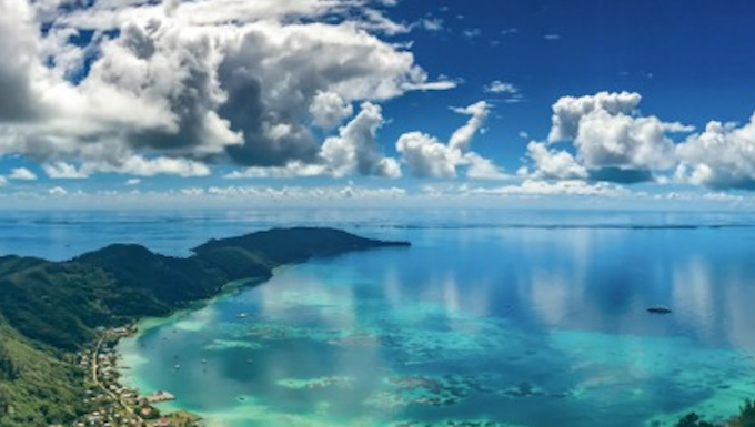 Mangareva Atoll, population 1500