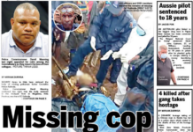 "Missing [PNG] cop found dead" . . . how the PNG Post-Courier reported the story 31102022