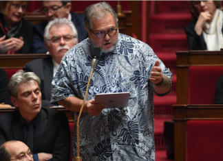 Pro-independence Tahitian MP in Paris Moetai Brotherson