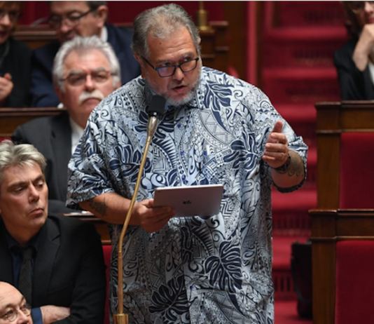Pro-independence Tahitian MP in Paris Moetai Brotherson