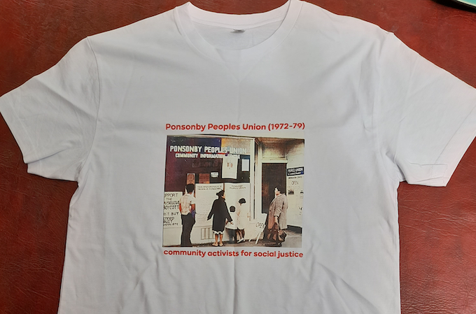 Ponsonby People's Union 50 years tee shirt