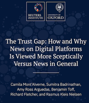 The Trust Gap report cover