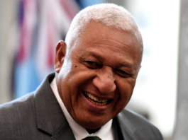 Fiji Prime Minister Voreqe Bainimarama