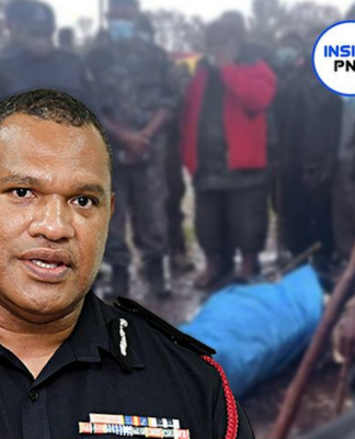 PNG Police Commissioner David Manning