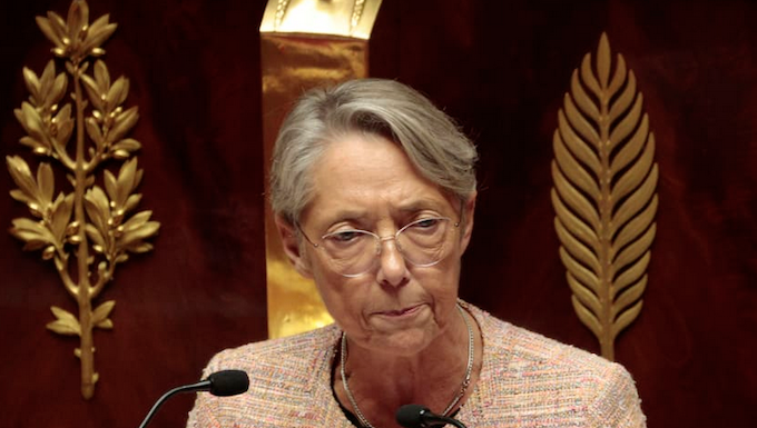 French Prime Minister Elisabeth Borne