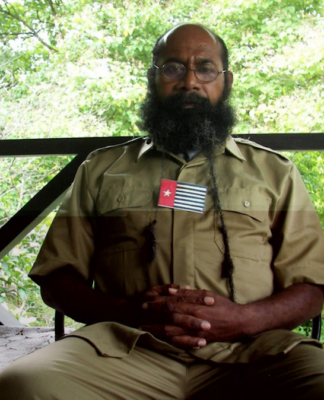West Papuan human rights advocate and former political prisoner Filep Karma