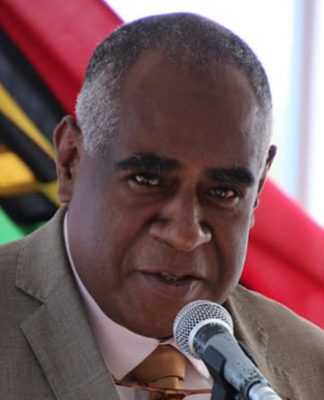 Vanuatu's new Prime Minister Ishmael Kalsakau