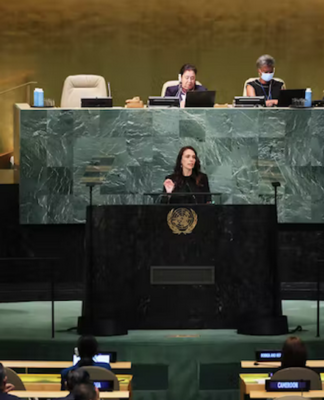 Dealing with a ‘bloody messy’ world – the urgent foreign policy challenges facing NZ Prime Minister Jacinda Ardern speaking at the UNGA