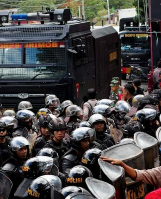Indonesian security forces repression in West Papua