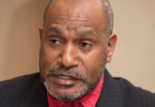 West Papuan leader Benny Wenda speaking recently at Queen Mary University of London