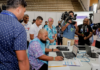 Counting at the Fijian Elections Office
