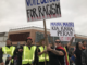A hīkoi in Dargaville was held amid the stoush between Kaipara Mayor Craig Jepson and Māori ward councillor Pera Paniora