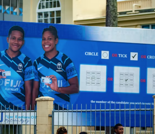 2022 - Fiji's third election since the “coup to end all coups” in 2006