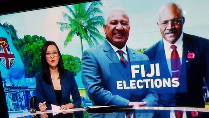 The 2022 Fiji general election featured on Al Jazeera world news tonight 14122022